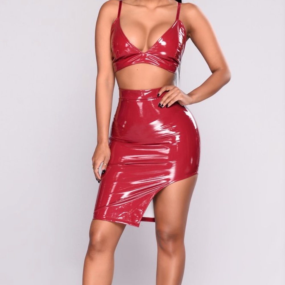 Latex two piece set